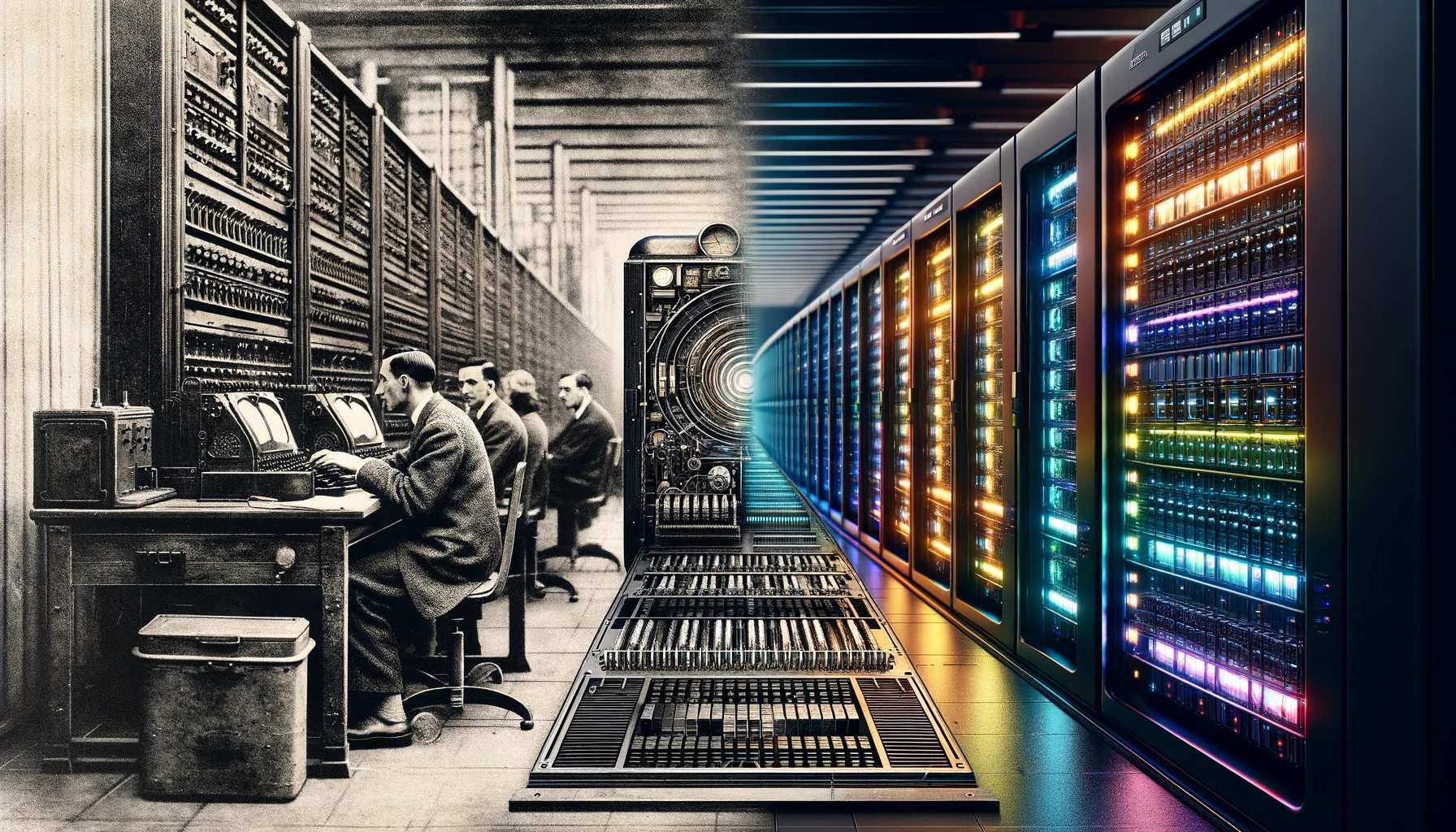 Comparison Between the World’s First Computer with Modern Supercomputers